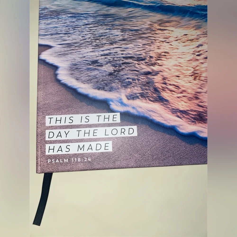 Gratitude Journal with Beach Sunset Cover || NWOT || 6x8